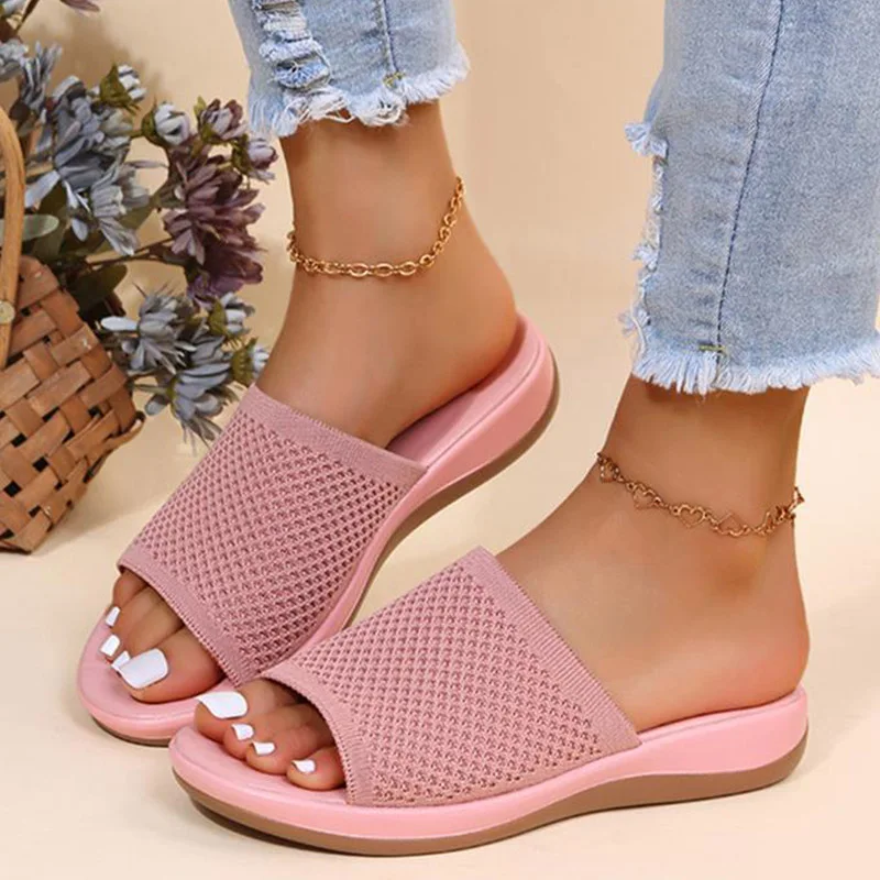 Sommer Schuhe Sandalen Frauen Retro Schuhe Frau Im Freien Frauen Schuh Nicht-Slip Sandalen Für Frauen Rutschen Schuhe Weibliche Hausschuhe frau