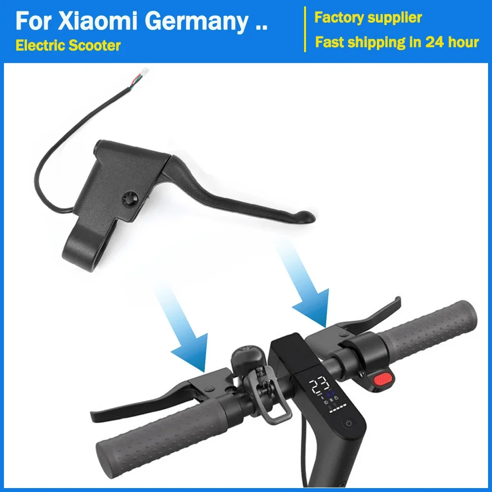 1 Paar Bremsgriff für Xiaomi Deutschland Pro 2 Elektroroller Bremshebelgriff Hand links und rechts Montageteile Zubehör Image