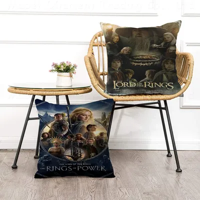 The L-Lords Of The R-Rings, personalisiertes Bild, Text, Heimdekoration, Kissen, Haushaltsgeschenke, Image