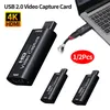 4k HDMI-kompatibel mit USB 3. 0 Video-Capture-Karte 4k HDMI-kompatibler Video-Grabber 2,0 p Cam