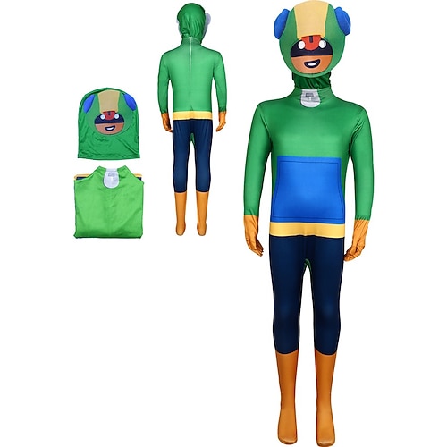 Gruppenkostüm Overall Bodysuits Karnevalskostüm Verkleiden Videospielkostümefor Kinder Erwachsene Unisex Leistung Party Comic-Konzert Image