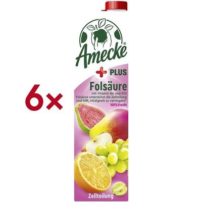 OTTO Office 6er-Pack Fruchtsaft »+ Folsäure« 1 Liter