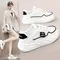 New Retro Women Shoes Spring Platform Shoes Casual Mesh Sneakers Versatile Fashion Designer Shoes