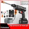 Portable Cordless Electric Washing Machine, Professional Car Wash Set High Pressure Washer, Multi-Nozzle High Pressure Washer