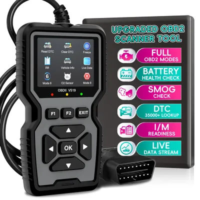 OBD2 Scanner Diagnostic Tool, Professional OBD2 Scanners Car Code Reader Check Engine Light with