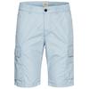 Bermudas CAMEL ACTIVE "Cargo-Bermudas", Herren, Gr. 36, N-Gr, blau (smoke blau), Web, Obermaterial: 100% Baumwolle, unifarben, casual, regular fit knielang, Hosen, Sommerhose mit Cargo-Taschen