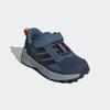 Wanderschuh ADIDAS TERREX, Gr. 40, bunt (wonder steel, core schwarz, semi impact orange), Textil, Synthetik, sportlich, Schuhe