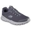 Slip-On Sneaker SKECHERS "GLIDE-STEP", Herren, Gr. 47,5, grau, Textil, sportlich, Schuhe, Trekkingschuh, Freizeitschuh, Sneaker zum Schlupfen