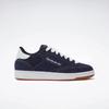Sneaker REEBOK CLASSIC "CLUB C BULC CLN", Gr. 40, vectornavy, schwarz, weiß, Leder, Synthetik, sportlich, Schuhe