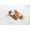 Pantolette ANISTON SHOES, Damen, Gr. 41, beige (naturfarben), Textil, modisch, Schuhe, Flat, Sommerschuh, Strandschuh, Glitzersteine - NEUE KOLLEKTION