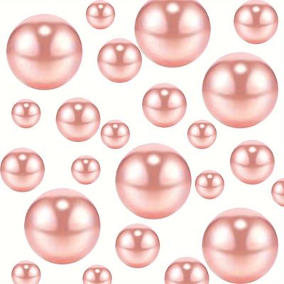 TEMU 1035pcs High-gloss Floating Bead Set - Vase Filler, Makeup Brush Embellishment & Home Decor | Ideal For Weddings, Birthdays, Parties & Holidays, Best For Christmas Image