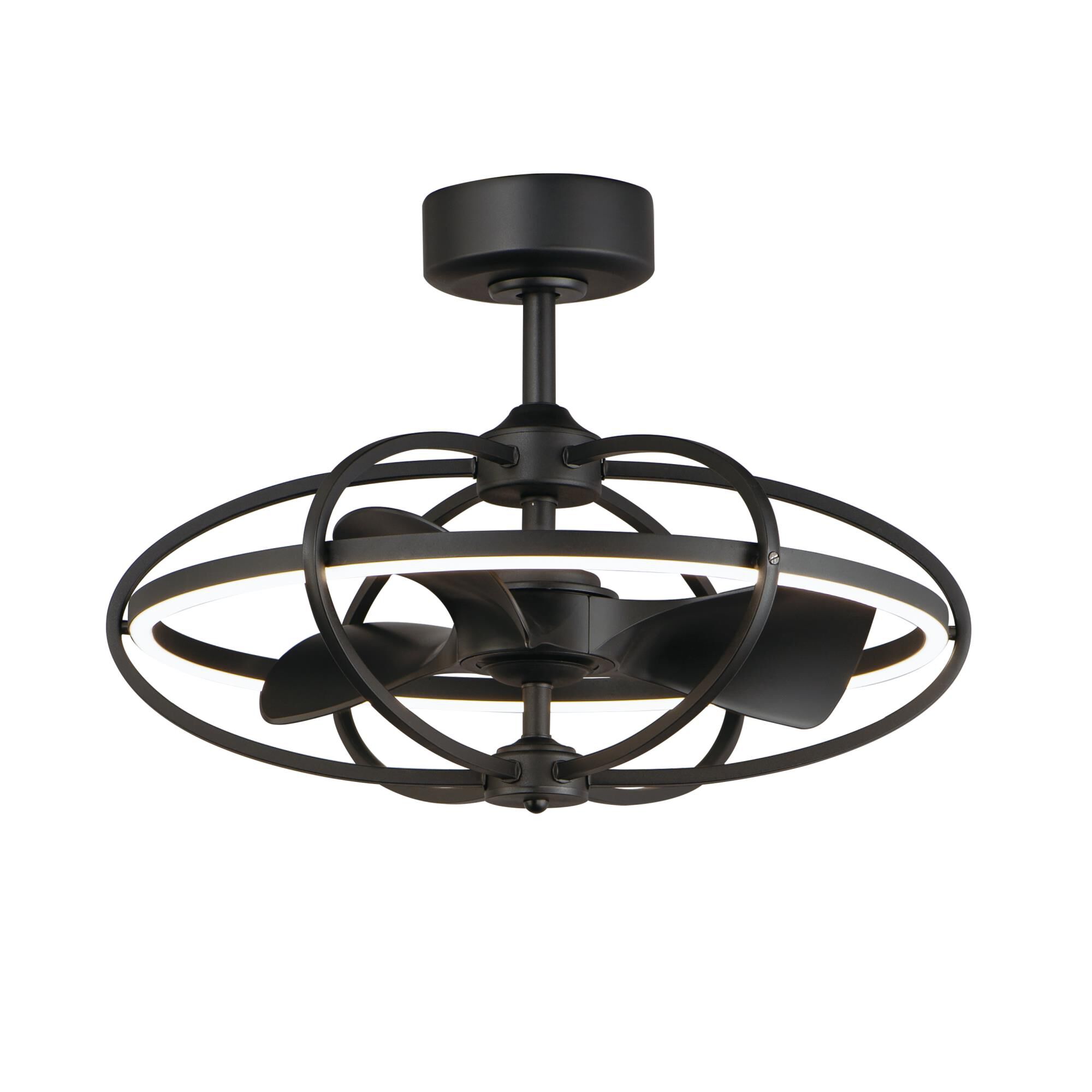 Maxim Lighting Corona 28 Inch Ceiling Fan - 61001BK