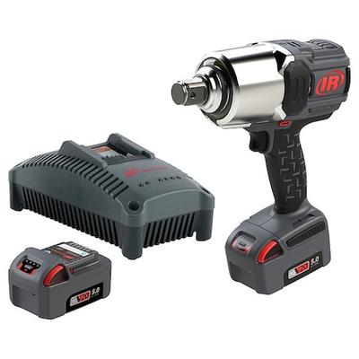 INGERSOLL-RAND W8191-K2 Cordless Impact Wrench,8 3/4 in L