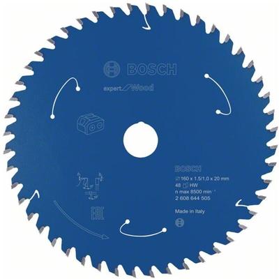 Akku-Kreissägeblatt Expert for Wood, 160 x 1,5/1 x 20, 48 Zähne - Bosch Image