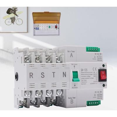 Gojoy - Transferschalter Dual Power Automatischer ac 230V 4P 63A Lastumschalter Notstrom Image