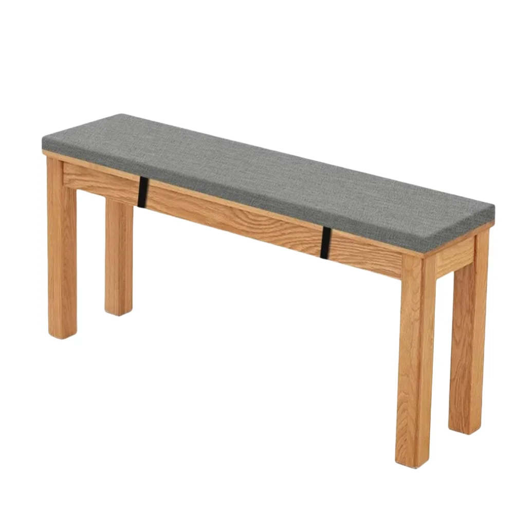 3 cm Bankkissen mit Schnallen, Stuhlsitz, Sofakissen, Erkerfenster, Innen- und Außenkissen für Gartenbank, Sitzschaukel, Rücksitz Image