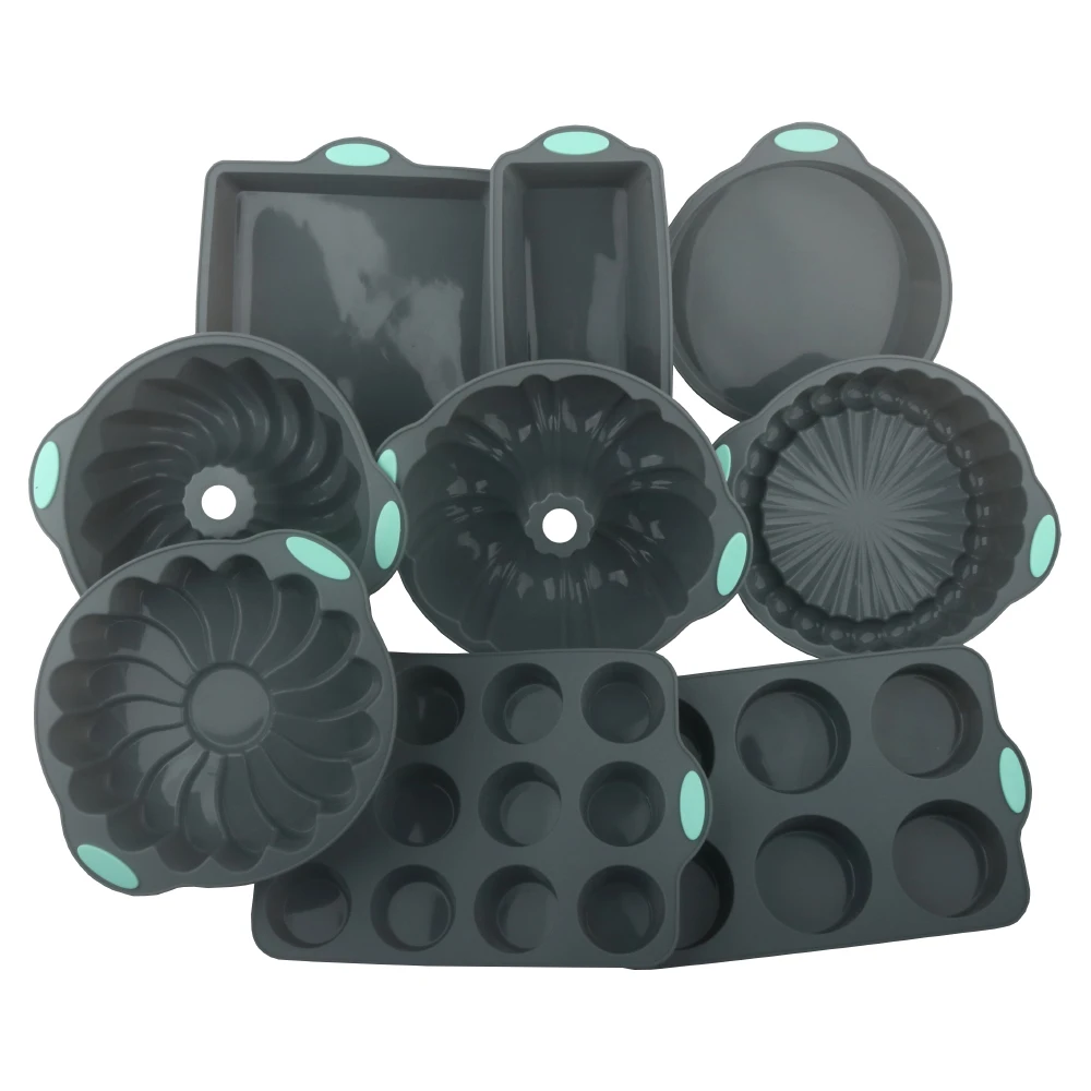 Silikon-Chiffon-Kuchenform, Silikonformen für runde und rechteckige Brot-Donuts und andere Backbedürfnisse Image