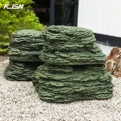 30W 6" Outdoor Waterproof Rock Garden Speaker Courtyard Loudspeaker Multi Sync PA System Stone