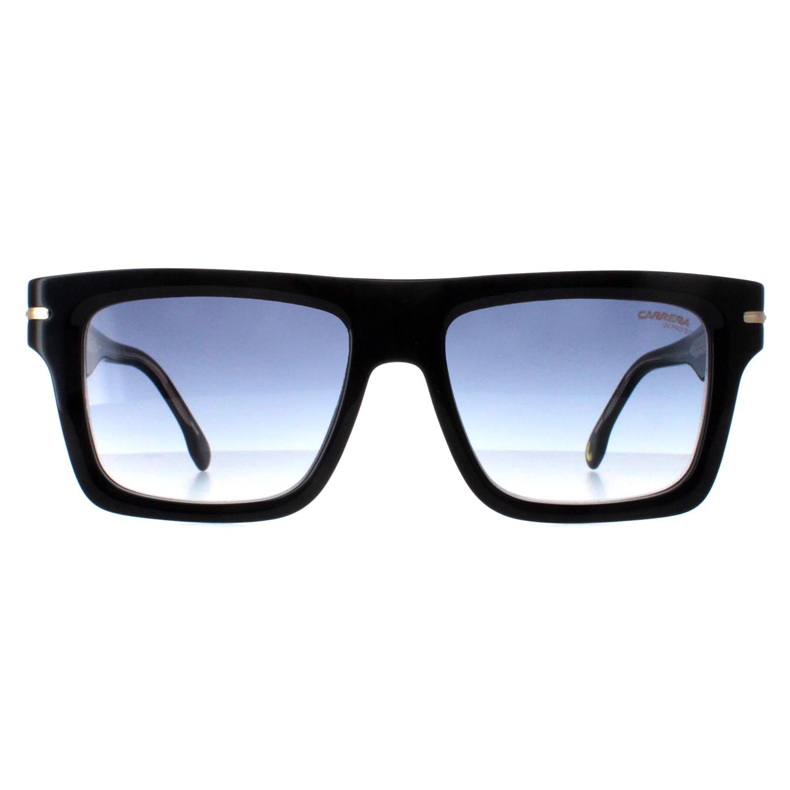 Carrera 305/S M4P 08 gestreifte Sonnenbrille schwarz blau mit Farbverlauf Image