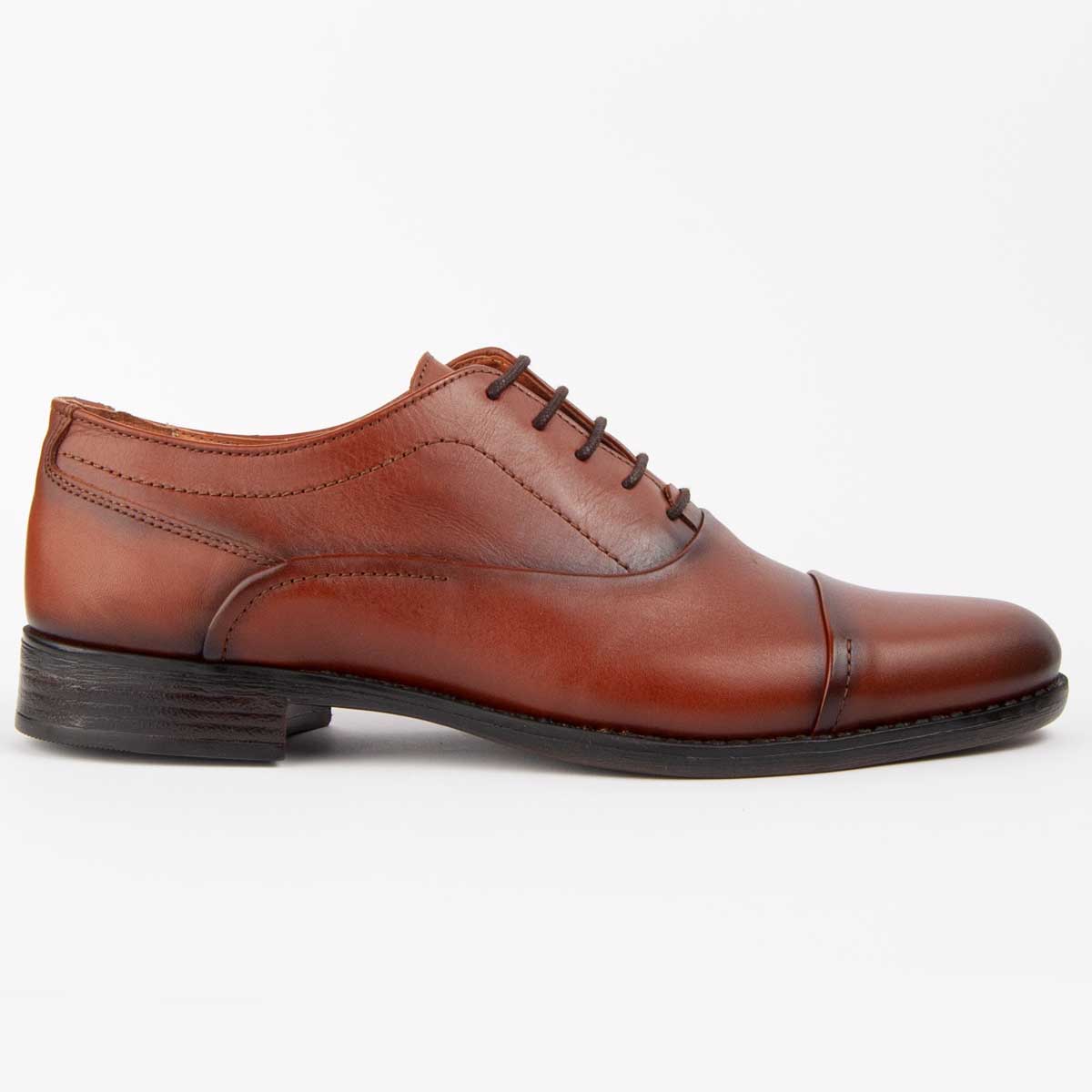 Purapiel Oxford-Schuh Dario2 Braun