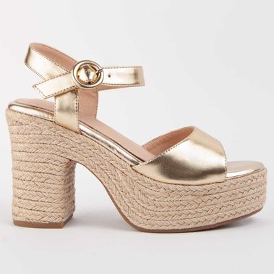 Montevita Sandale Mit Absatz Iliad Gold Image