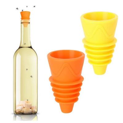 1Pcs Reusable Non-Toxic Fly Trap - Easy-to-Use, Battery-Free, Efficient Kitchen Pest Control for Fruit Fly Gnat