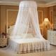 Tenda da letto per bambini con luci tenda a due strati per letto tenda da culla per bebè nella nursery rete anti zanzare per ragazze e ragazzi