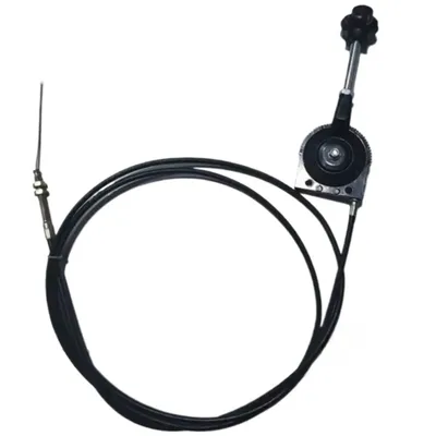 Hand Throttle Control for Excavator Harvester Tractor Ship Manure Spreader Throttle Cable Assembly