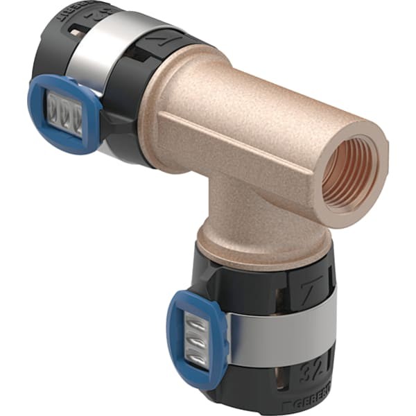 Geberit FlowFit T-Stück m. Innengewinde Seite 620353001 Image