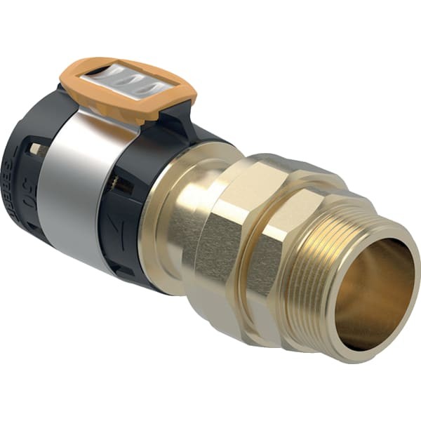 Geberit FlowFit Übergangsverschraubung mit AG 620595001 Image