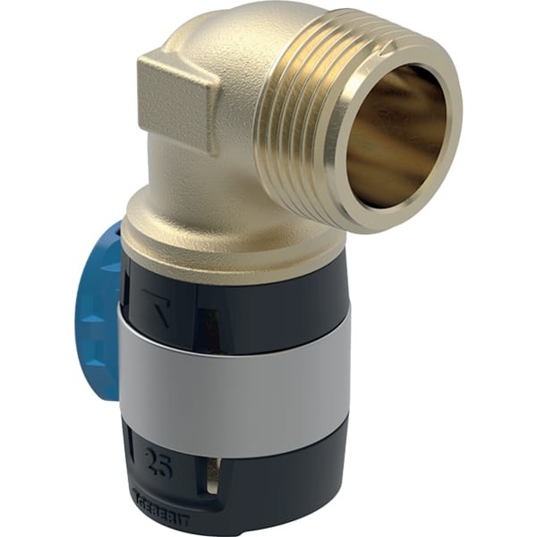 Geberit FlowFit Übergangsbogen 90Gr mit AG 620504001 Image