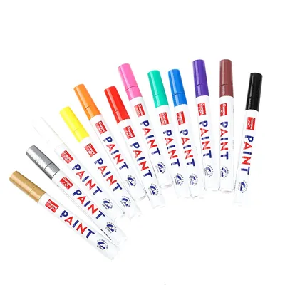 Paint Pen M101 Marker Badminton Racket Touch Up Paint Pen Diy Art Painting Graffiti Pen 2.8Mm