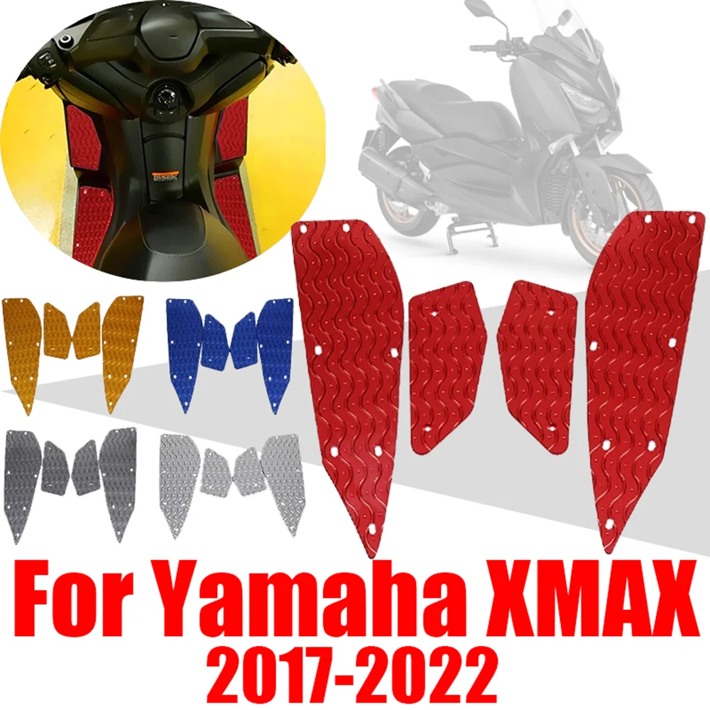 X-MAX pedalò pedane pedana poggiapiedi per Yamaha XMAX 125 250 300 400 XMAX300 accessori moto poggiapiedi pedane pedane