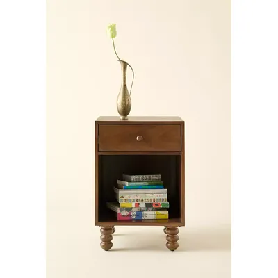 Clara Nightstand - Brown L: 43 x W: 46 x H: 62 cm at Urban Outfitters