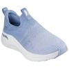 Slip-On Sneaker SKECHERS "ARCH FIT 2.0", Damen, Gr. 37, blau (hellblau), Textil, meliert, sportlich, Schuhe, Slipper, Freizeitschuh mit Arch-Fit Funktion, Topseller