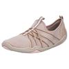 Slip-On Sneaker RIEKER, Damen, Gr. 38, rosa (altrosa), Textil, Lederimitat, casual, Schuhe, Barfußschuh, Schlupfschuh, Slipper in veganer Verarbeitung