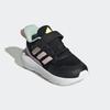 Sneaker ADIDAS SPORTSWEAR "FORTARUN 2.0 KIDS", Gr. 25, core schwarz, clear pink, bliss lila, Textil, Synthetik, sportlich, Schuhe, für Kinder