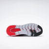 Trainingsschuh REEBOK "REEBOK FLEX TRAINER", Gr. 36,5, schwarz, energy rot, ai aqua, Textil, Synthetik, sportlich, Schuhe