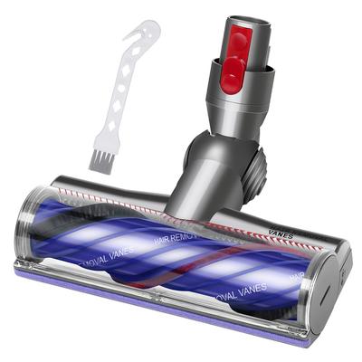 TEMU Upgraded Anti- Motor Brush Head, Quick Release, Metal And Plastic, For Vacuum V7 V8 V10 V11 V15, Suitable For Carpet And Hard Floor Image