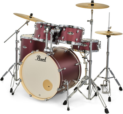 Pearl Export 22" Rock Sat. Scarlet