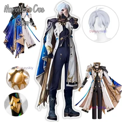 Phainon Cosplay Kostüm Perücke Honkai Star Rail Uniform Outfit Requisiten Full Set Spiel Amphoreus Image