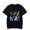 Hot Kpop Grafik Kurzarm T-Shirts für Frauen Hemden lose T-Shirt lässig Sommer T-Shirts koreanische Jungen Gruppe Fans Tops