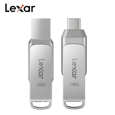 Lexar D40T JumpDrive USB3.2 TYPE-C Hochgeschwindigkeits-USB-Metallscheibe mit 150 MB/s Speicher, 128 Image