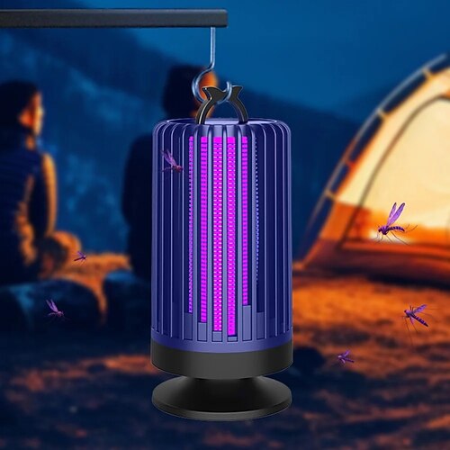 Elektrischer Mückenvernichter für drinnen und draußen, wiederaufladbarer Mückenvernichter, Fliegenfallen Image
