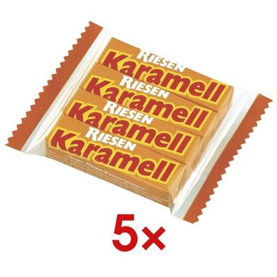 Storck 5x Kaubonbons »Karamell Riesen« braun