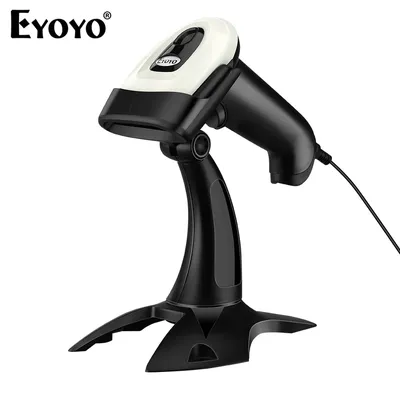 Eyoyo EY-011 Dual Mode Wired&Wireless Bluetooth Handheld Barcode Scanner With Adjustable