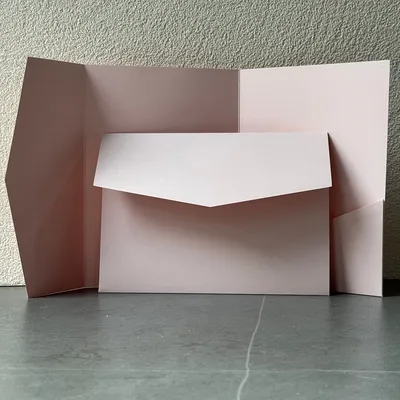 20 or 25pcs Blank Pocketfold Card Invitation DIY wedding paper envelope，DIY invitation,custom