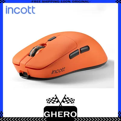 Incott G23 Mouse G23 Pro Gaming Mouse 2Mode Wireless 2.4g Mouse Paw3390 Light Weight 32000dpi 140h