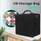 Oxford Cloth CD Storage Bag for Car Travel, 520 Capacity DVD Organizer, Portable Large CD Case,
