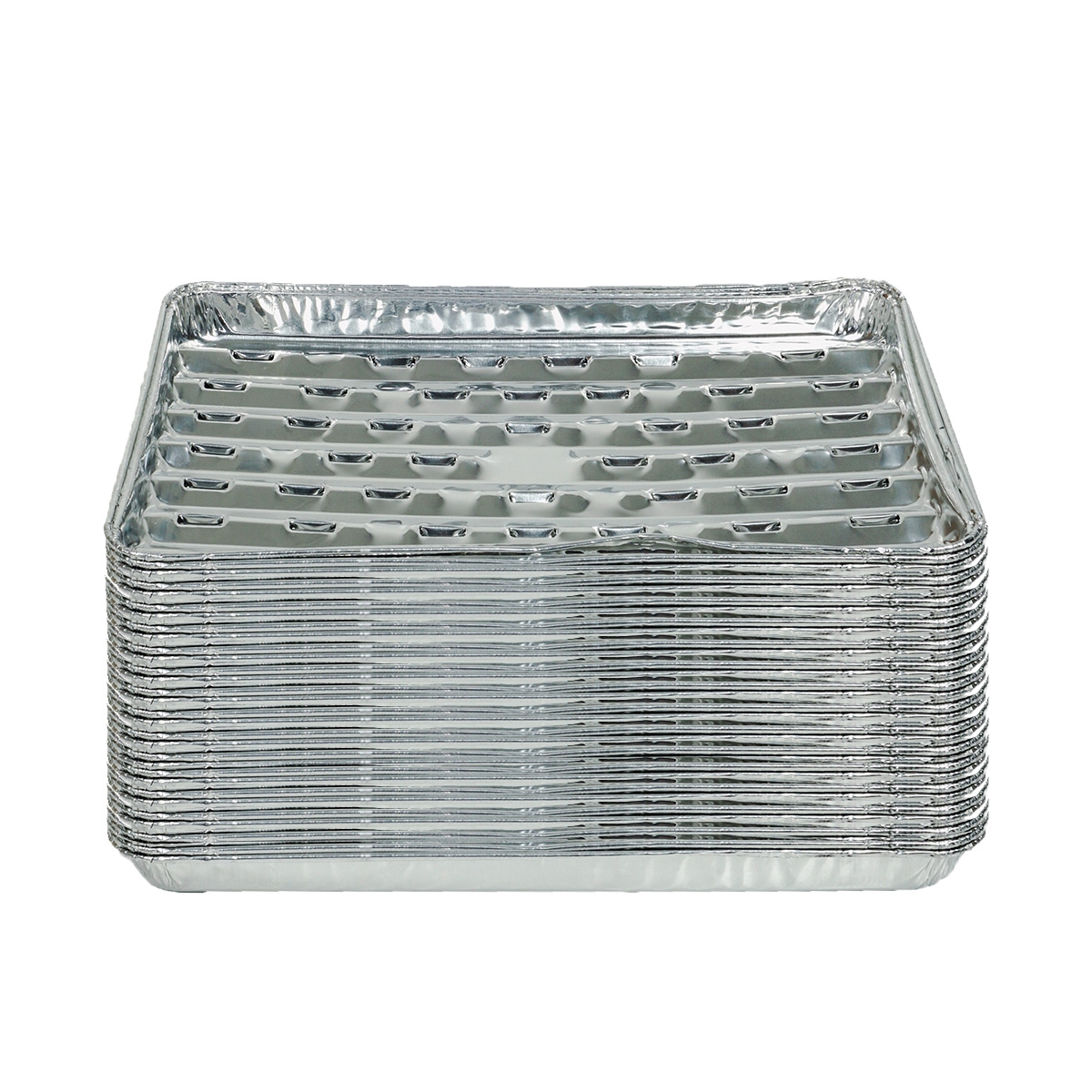 Garden Grill 30 Stück Aluminium Grillschalen, 32x25x5cm Image